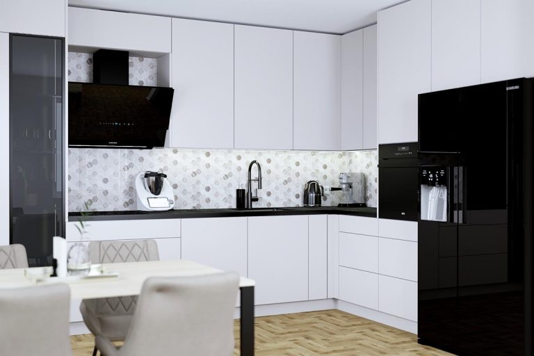 Fronty akrylowe w kuchni – poznaj zalety i wady tego materiału